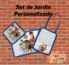 Set de Jardín Personalizado (3 piezas)