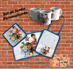 Set de Jardín Personalizado (4 piezas)