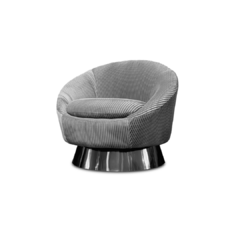 Sillon Glam gris iron - comprar en línea