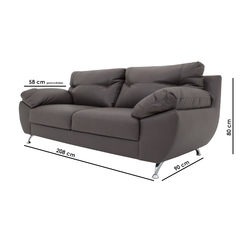 Sofá Mark Tanzania Taupe - tienda en línea