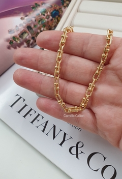 Pulseira elos tifany ouro - comprar online