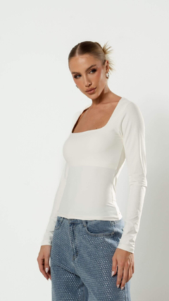 BLUSA DECOTE QUADRADO DANA