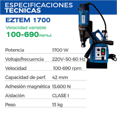 5700-810 – Taladro Percutor 810 Watts - EZETA Online