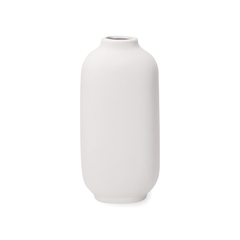 Vaso em Cerâmica Branco Liso - comprar online