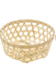 Cesta de Bambu Corinto Redonda - comprar online