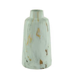 Vaso Marmorizado Gold Marble