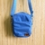 Mini Shoulder Bag - Nylon Impermeável Azul Ciano