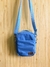 Mini Shoulder Bag - Nylon Impermeável Azul Ciano na internet