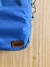 Mini Shoulder Bag - Nylon Impermeável Azul Ciano - AgnesRasta Bolsas e Acessórios 