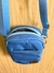 Mini Shoulder Bag - Nylon Impermeável Azul Ciano - comprar online