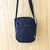 Mini Shoulder Bag - Nylon Square Preta