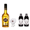 KIT CARAJILLO LICOR 43 + 2 COPAS DE GLOBO LICOR 43 + COLD BREW DESCAFEINADO