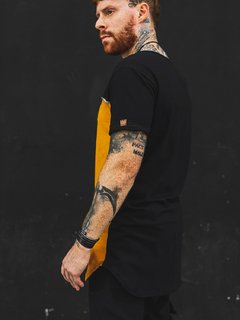 Camiseta Longline BLACK N' YELLOW na internet