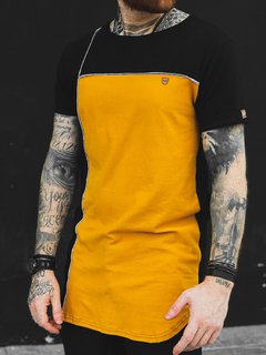 Camiseta Longline BLACK N' YELLOW