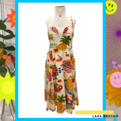 VESTIDO TROPICAL FARM na internet