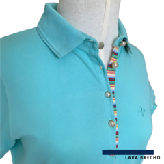 CAMISA POLO AZUL