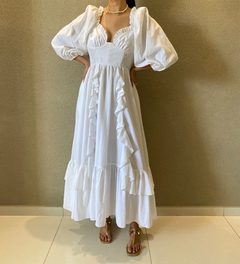 VESTIDO BRANCO AMARANTE na internet