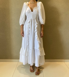 VESTIDO BRANCO AMARANTE - comprar online