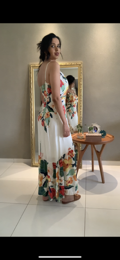 VESTIDO LONGO FLORAL na internet