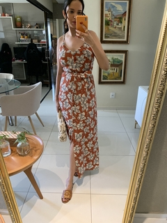 VESTIDO LONGO FLORAL na internet