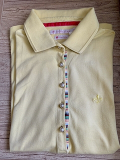 CAMISA POLO AMARELA - comprar online