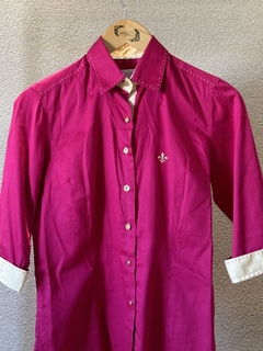 CAMISA SOCIAL PINK COM PESPONTO DUDALINA - comprar online