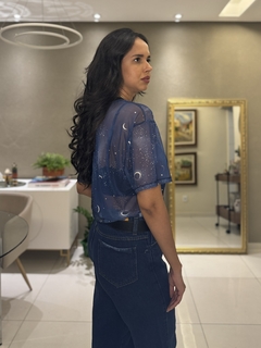 BLUSA ESTRELAR EM TULE na internet