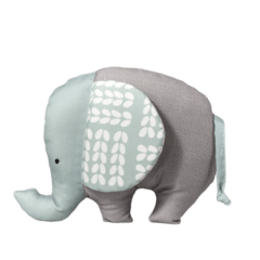 Elefante Textura Folha Cinza