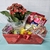 Cesta Carinho com Chocolates e Flores - comprar online