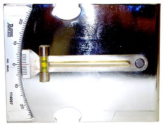 Goniômetro com 29 graus para regular cambagem do Fusca e Kombi - RAVEN - 114097