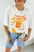 T-shirt oversized aperol spritz