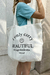 Maxxi ecobag beautiful things off white - comprar online