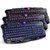 Teclado Gamer USB Multimídia LED 3 Cores ABNT2 - comprar online