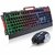 Kit Teclado Semi Mecânico e Mouse Gamer USB ABNT 2