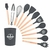 Kit Conjunto De Utensílios Silicone Com 12 Peças na internet