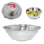 Tigela Bowl Saladeira Em Inox De Alimentos Multiuso 22cm