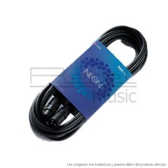 120 Cable 6mts. XLR-XLR Std. Neon