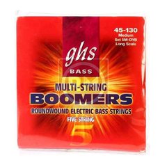 GHS - Encordados para bajo Boomers 5 CUERDAS 45-130