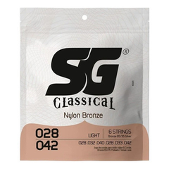 Sg Encordado Clasica Silverplated Light 65/35