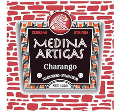 Medina Artigas - 1220 Encordado Charango Economico Nylon Black