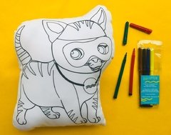 Gatinha Requeijão para Colorir - Boneca para pintar na internet