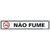 PLACA EM POLIEST. 5X25CM - NAO FUME (11528) - comprar online