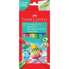 Lápis de cor Aquarelável 12 cores - Faber Castell - comprar online