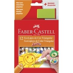 Lápis de Cor Jumbo 12 cores - Faber Castell - comprar online