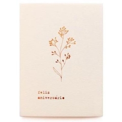 Cartão Anna Cunha - Gold - Aniversário