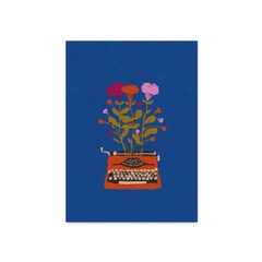 Cartão Anna Cunha - Maquina de escrever
