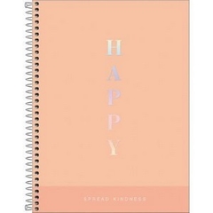 Caderno Colegial 80 fls - Happy na internet