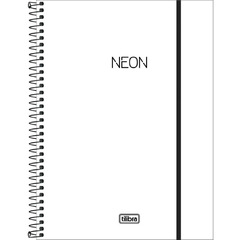 Caderno espiral univ. capa plástica 80 fls - Neon na internet