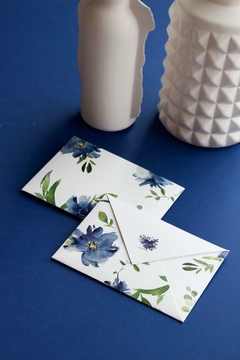 Cartão RK - Floral Azul