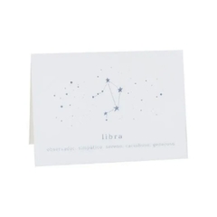 Cartão Teca - Signos - Libra